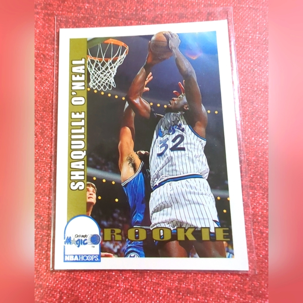 🏀1994-95 HOOPS BASKETBALL BIG NUMBERS SILVER SHAQUILLE O'NEAL #442 - MAGI…